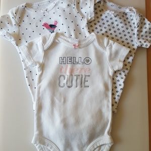 Set of 3 onesies